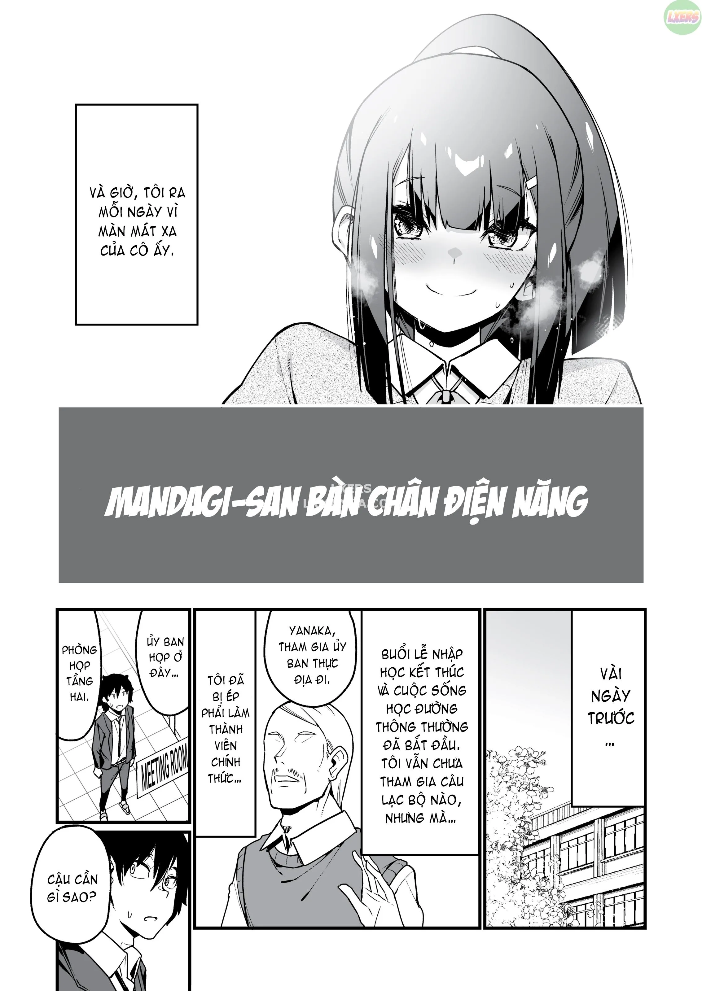 HentaiVN.net - Ảnh 10 - Denki Anma no Mandagi-san [Electric Footsie Mandagi-san] - Chap 2