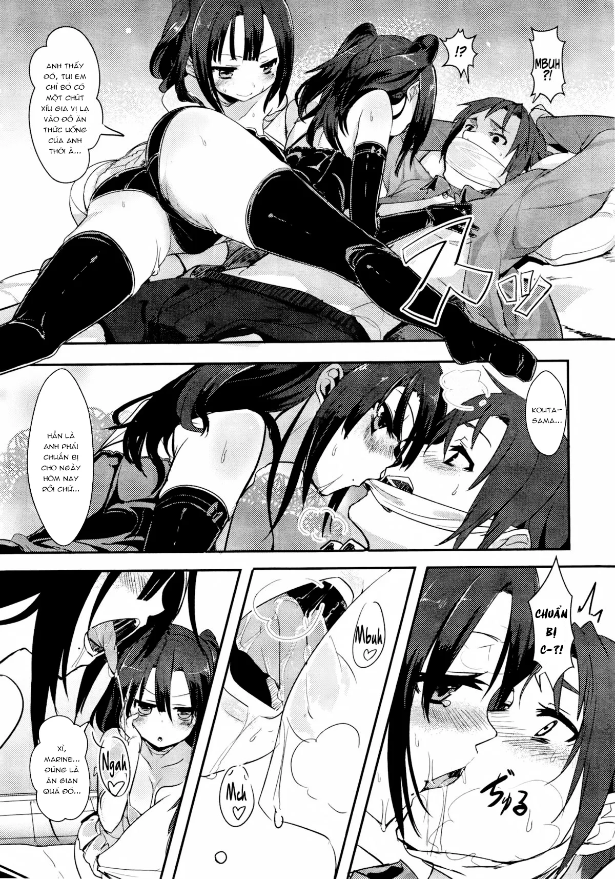 HentaiVN.net - Ảnh 3 - Kakin Twins [Confinement Twins; Chị Em Gọng Kim] - Chap 1