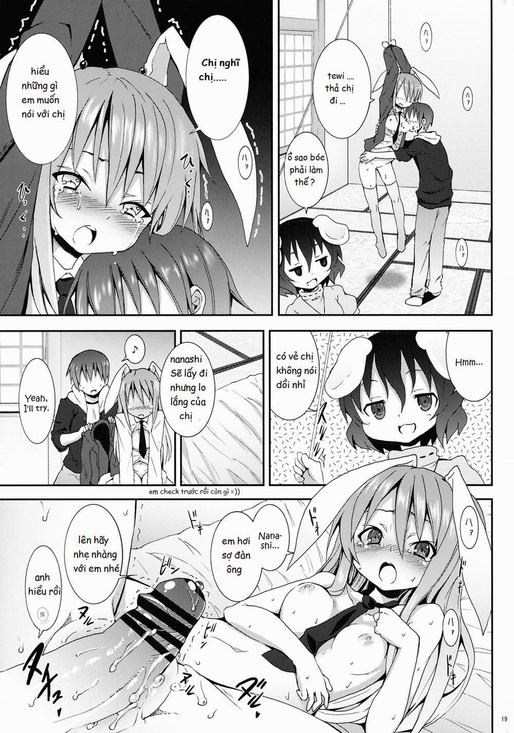 HentaiVN.net - Ảnh 16 - Eientei de Usagi Gari ~Kagen~ ( Touhou Project ) [Thỏ thợ săn của mặt trăng] - Chap 1