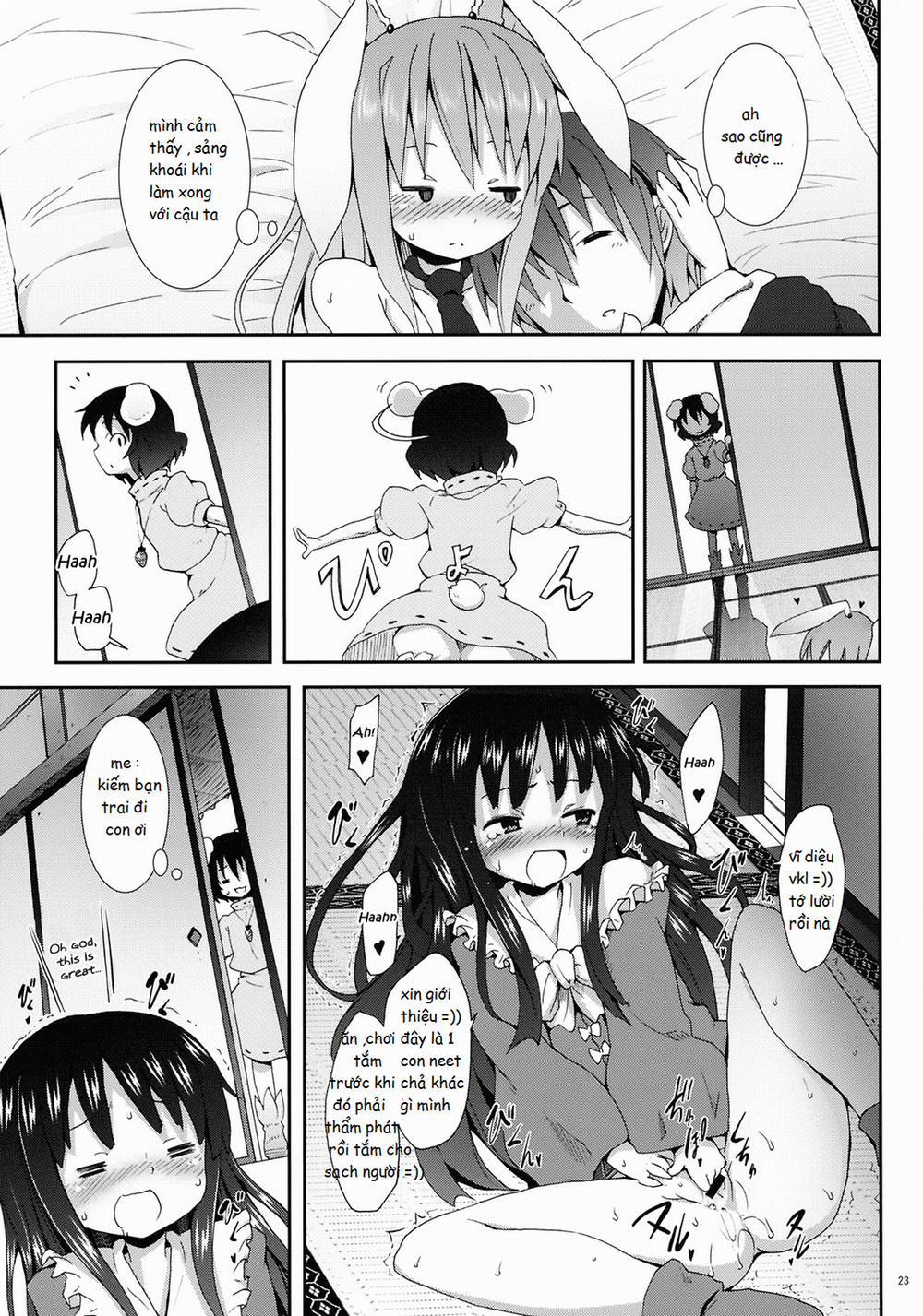 HentaiVN.net - Ảnh 20 - Eientei de Usagi Gari ~Kagen~ ( Touhou Project ) [Thỏ thợ săn của mặt trăng] - Chap 1