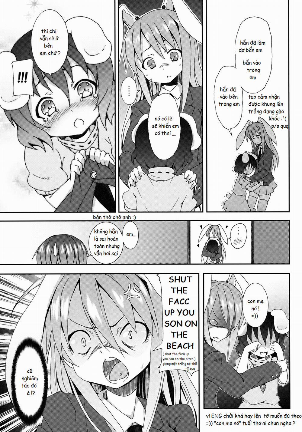 HentaiVN.net - Ảnh 6 - Eientei de Usagi Gari ~Kagen~ ( Touhou Project ) [Thỏ thợ săn của mặt trăng] - Chap 1
