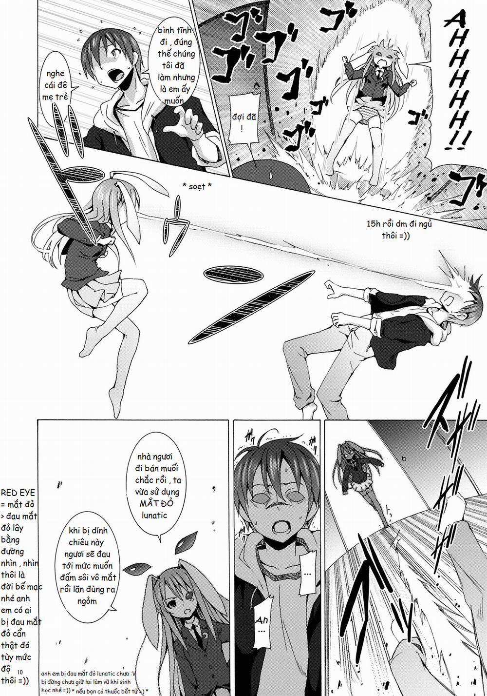 HentaiVN.net - Ảnh 7 - Eientei de Usagi Gari ~Kagen~ ( Touhou Project ) [Thỏ thợ săn của mặt trăng] - Chap 1