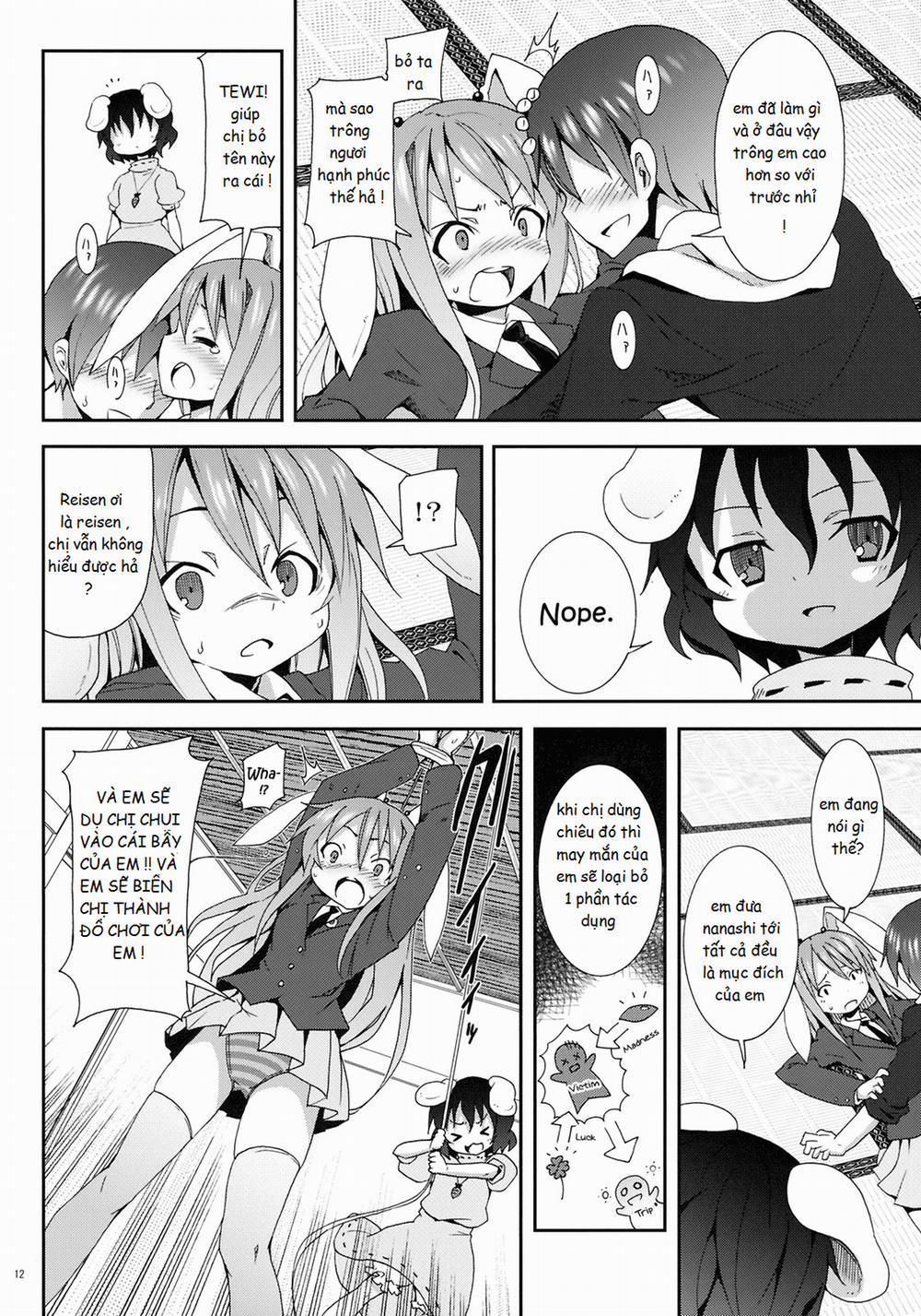 HentaiVN.net - Ảnh 9 - Eientei de Usagi Gari ~Kagen~ ( Touhou Project ) [Thỏ thợ săn của mặt trăng] - Chap 1