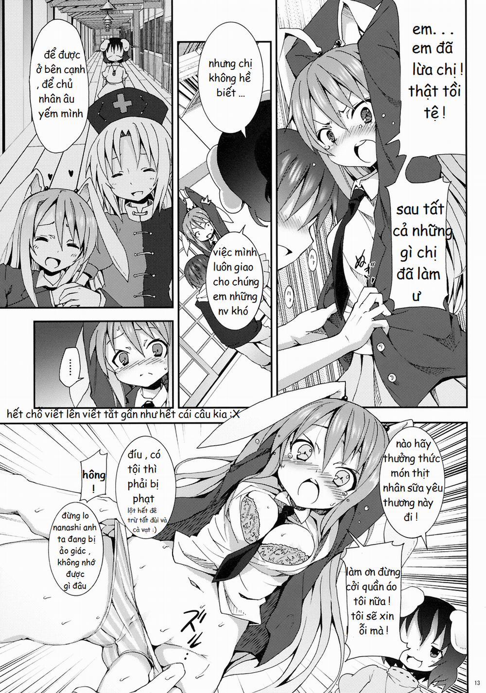 HentaiVN.net - Ảnh 10 - Eientei de Usagi Gari ~Kagen~ ( Touhou Project ) [Thỏ thợ săn của mặt trăng] - Chap 1
