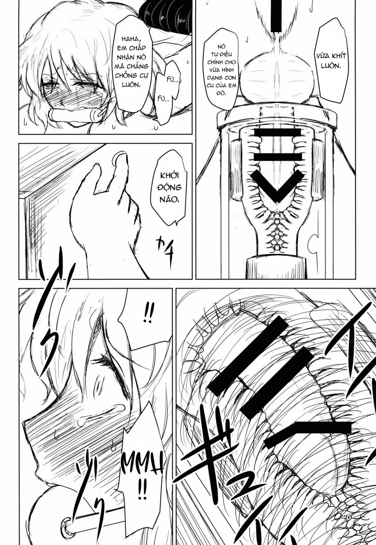 HentaiVN.net - Ảnh 20 - Innyuu Futanari Bourei Shoujo Zoku - Chap 1