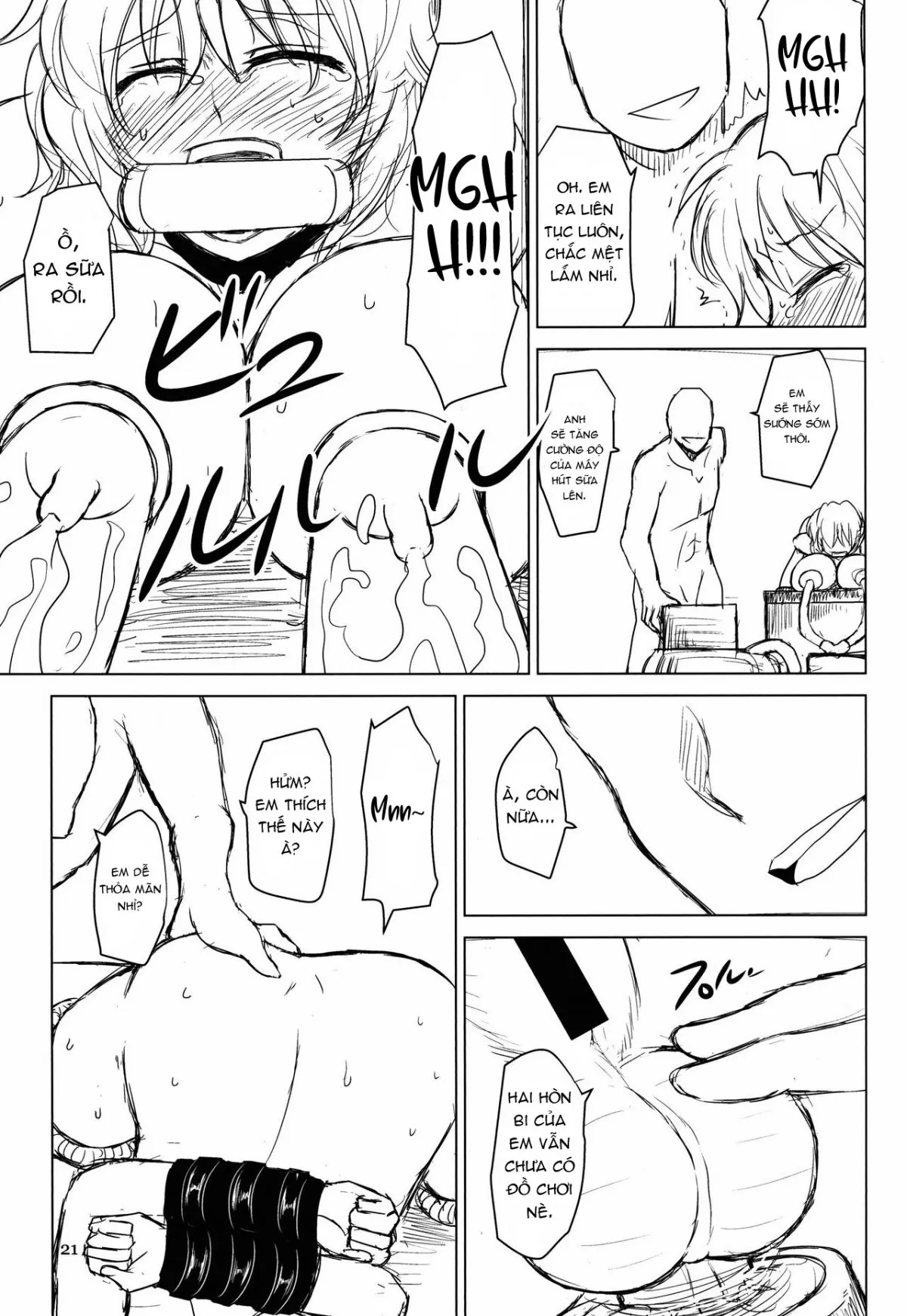 HentaiVN.net - Ảnh 21 - Innyuu Futanari Bourei Shoujo Zoku - Chap 1