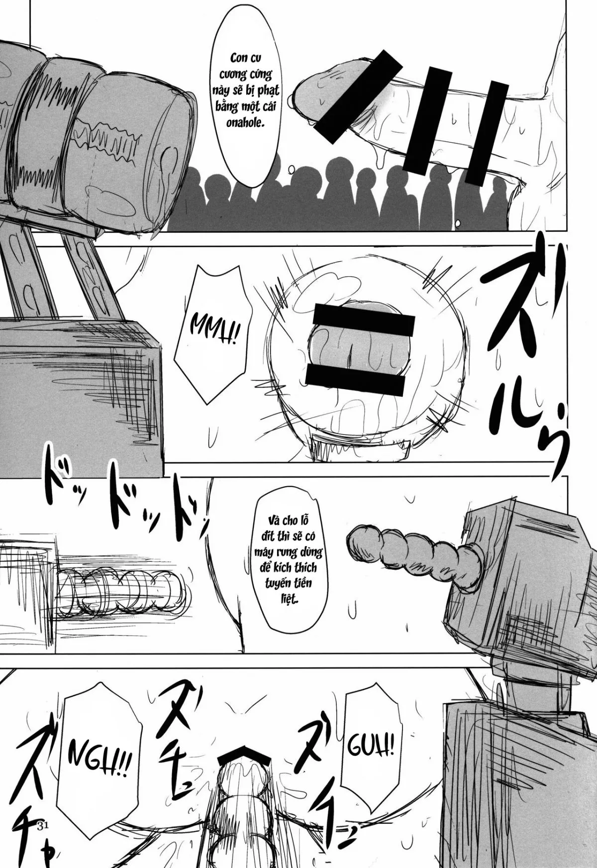 HentaiVN.net - Ảnh 31 - Innyuu Futanari Bourei Shoujo Zoku - Chap 1