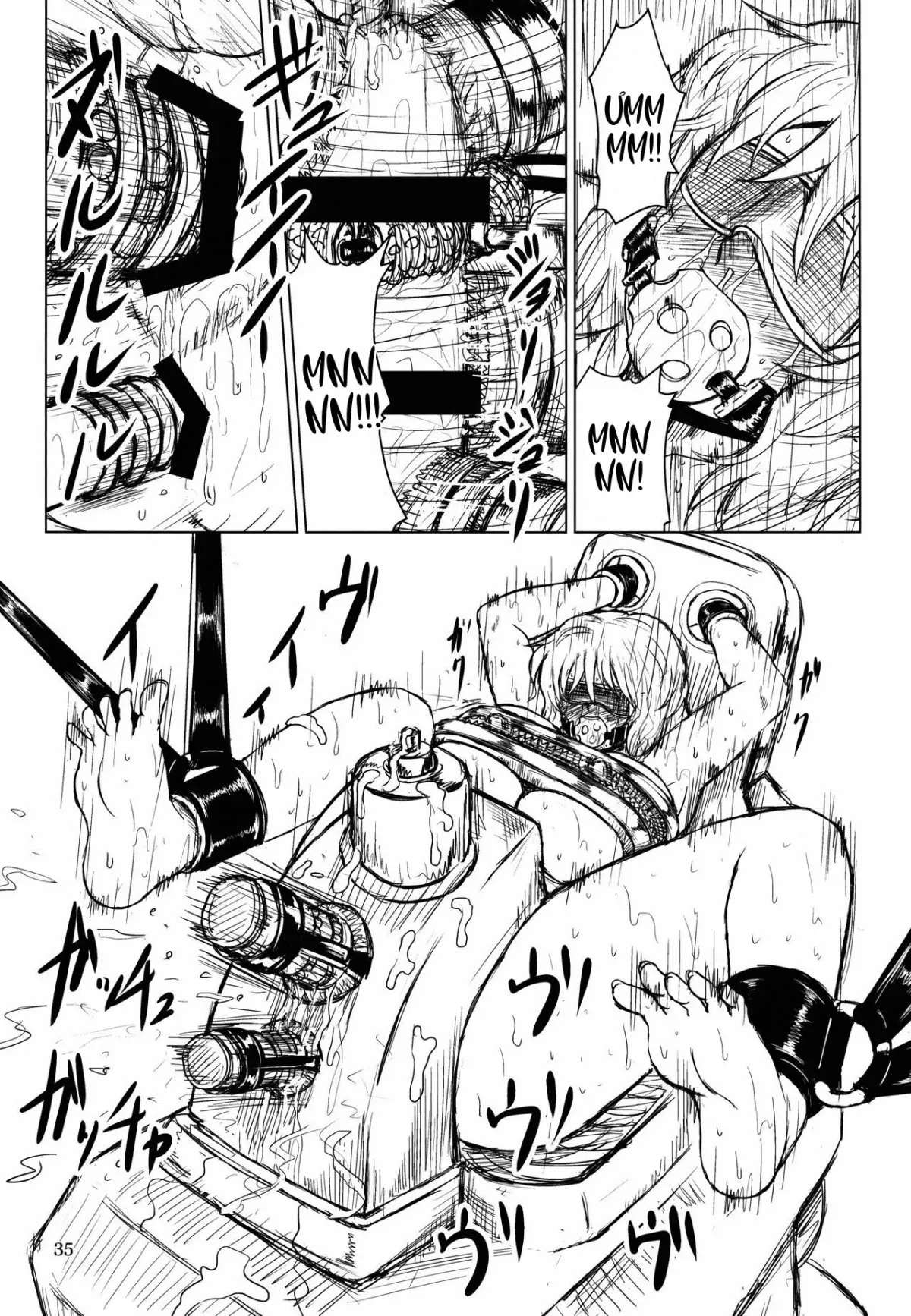 HentaiVN.net - Ảnh 35 - Innyuu Futanari Bourei Shoujo Zoku - Chap 1