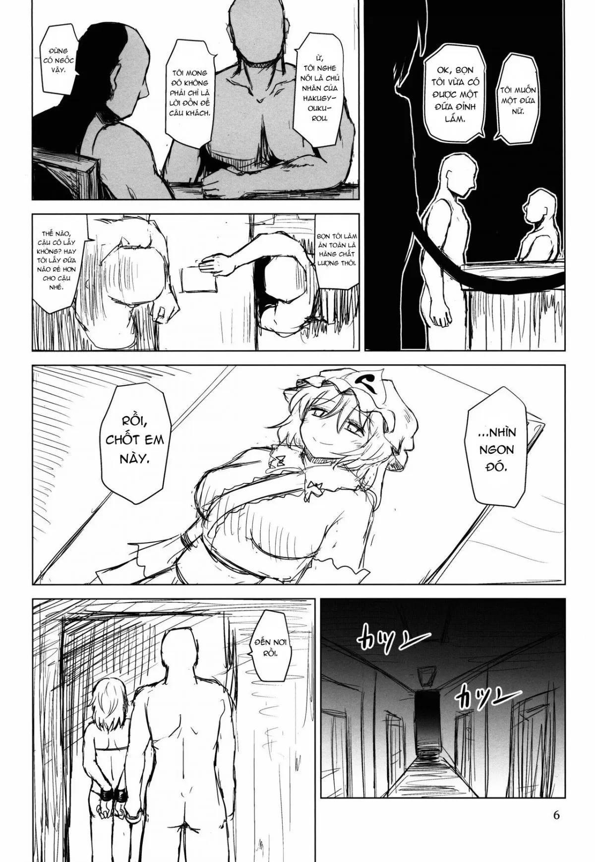 HentaiVN.net - Ảnh 6 - Innyuu Futanari Bourei Shoujo Zoku - Chap 1