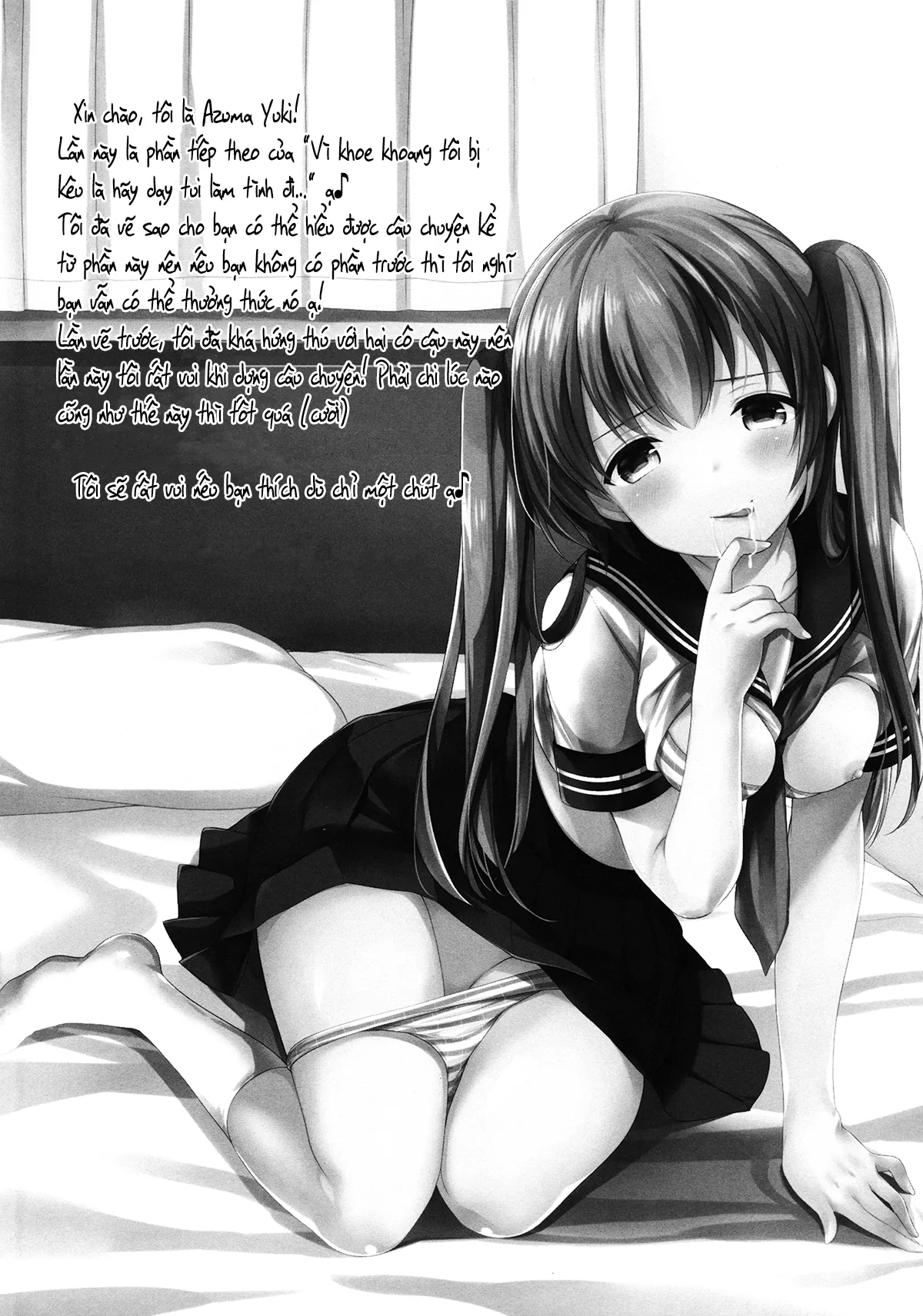 HentaiVN.net - Ảnh 4 - Nếu anh đủ cản đảm, em có làm tình với anh không? (nguyên tác) [Chotto Yuuki o Dashite Mitara ○○○ Shite Moraeru no ka? (original); ちょっと勇気を出してみたら○○○してもらえるのか？ (オリジナル)] - Chap 1