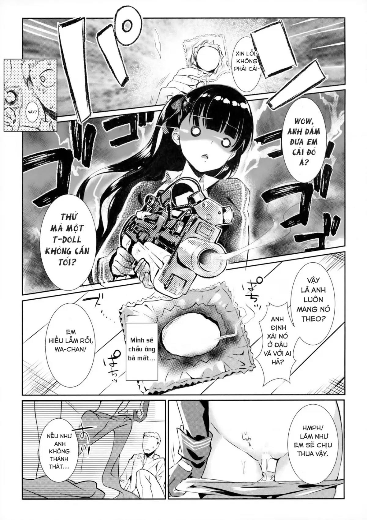 HentaiVN.net - Ảnh 11 - Sunao na Kanojo to Hetare Shikikan (Girls frontline) [Wa-chan thành thật và chỉ huy can đảm] - Chap 1