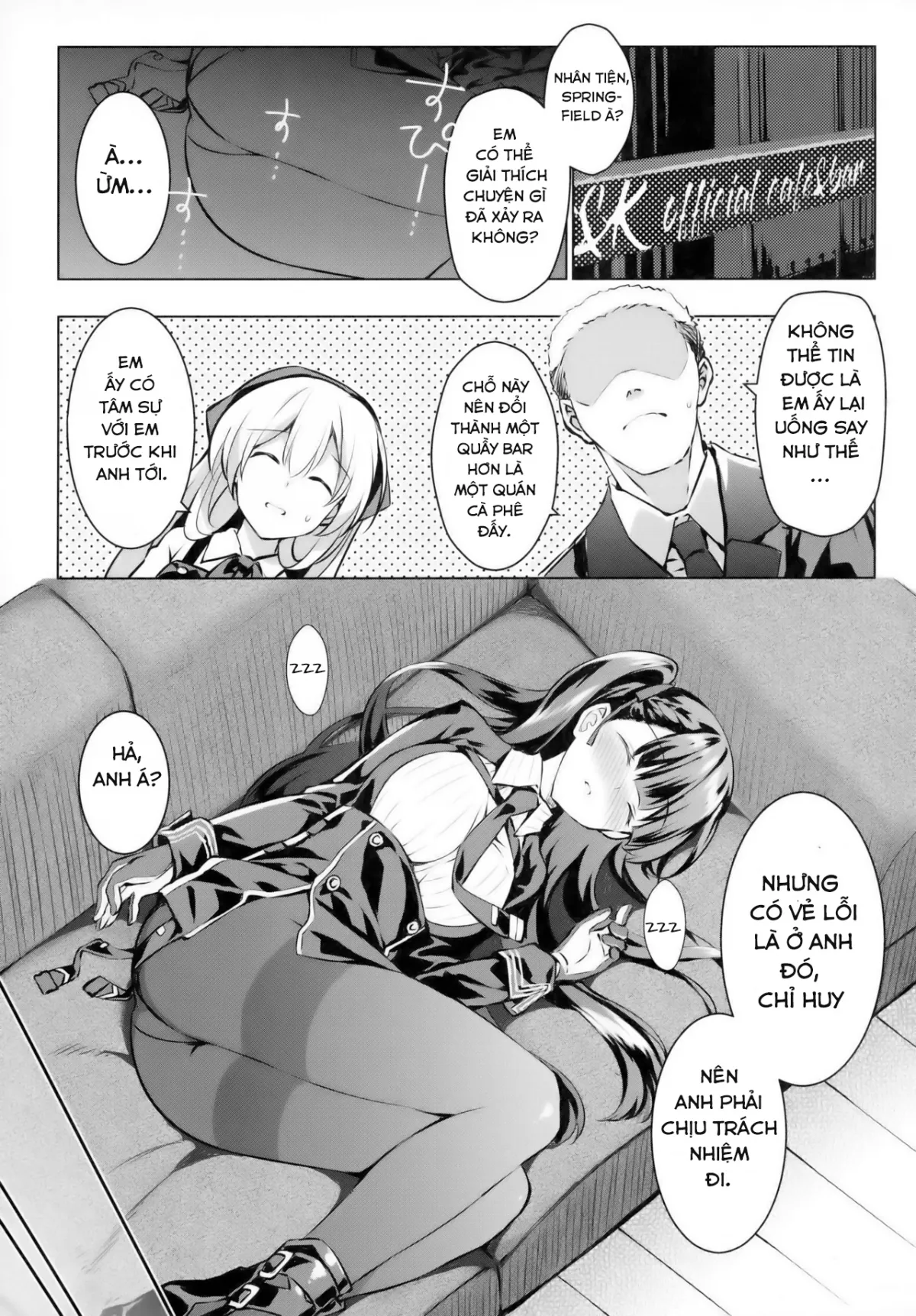 HentaiVN.net - Ảnh 3 - Sunao na Kanojo to Hetare Shikikan (Girls frontline) [Wa-chan thành thật và chỉ huy can đảm] - Chap 1