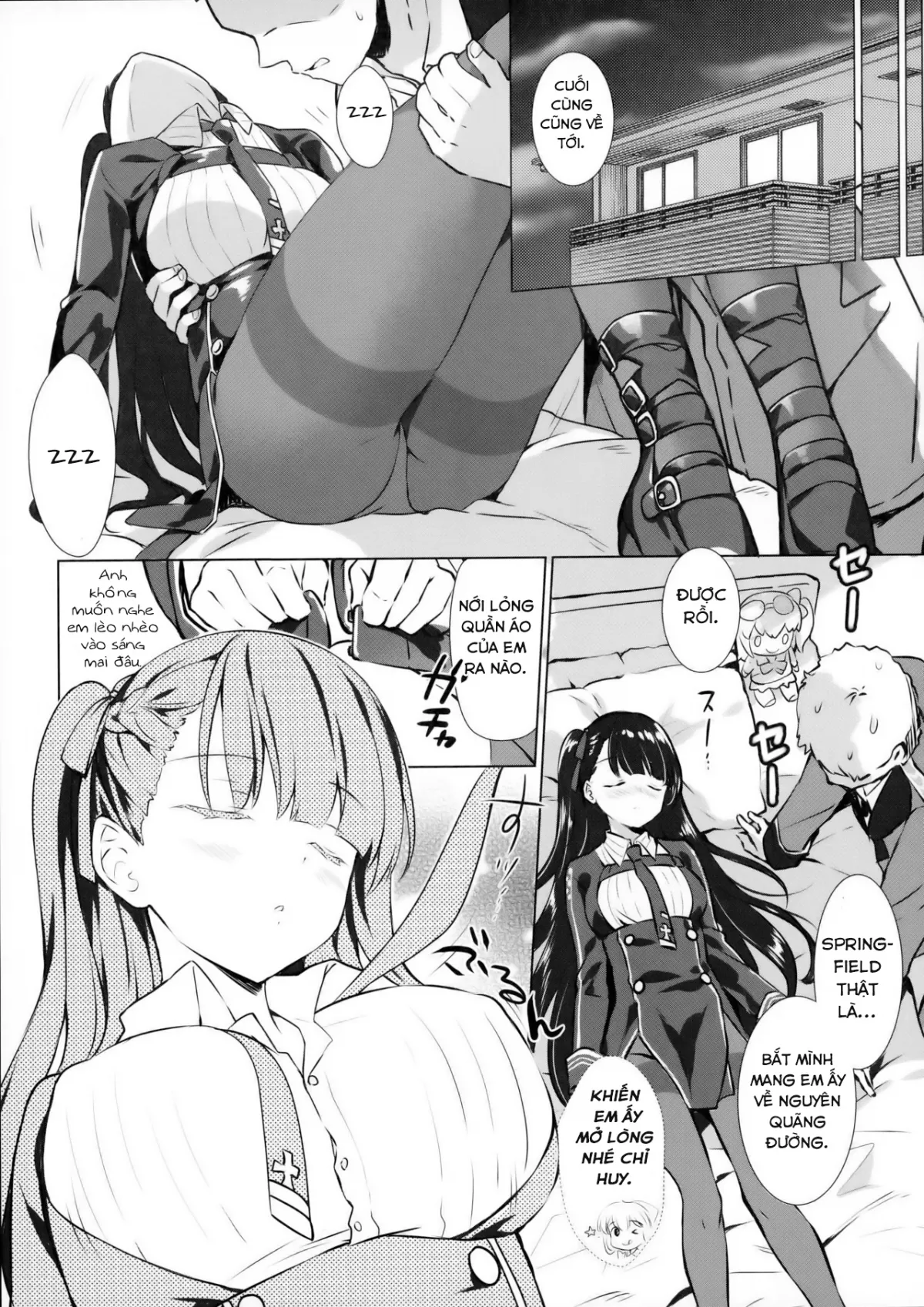 HentaiVN.net - Ảnh 5 - Sunao na Kanojo to Hetare Shikikan (Girls frontline) [Wa-chan thành thật và chỉ huy can đảm] - Chap 1