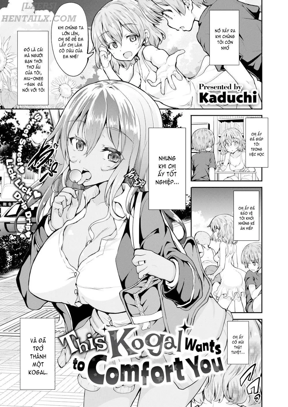 HentaiVN.net - Ảnh 4 - This Kogal Wants to Comfort You [Comic X-Eros #65] - Chap 1