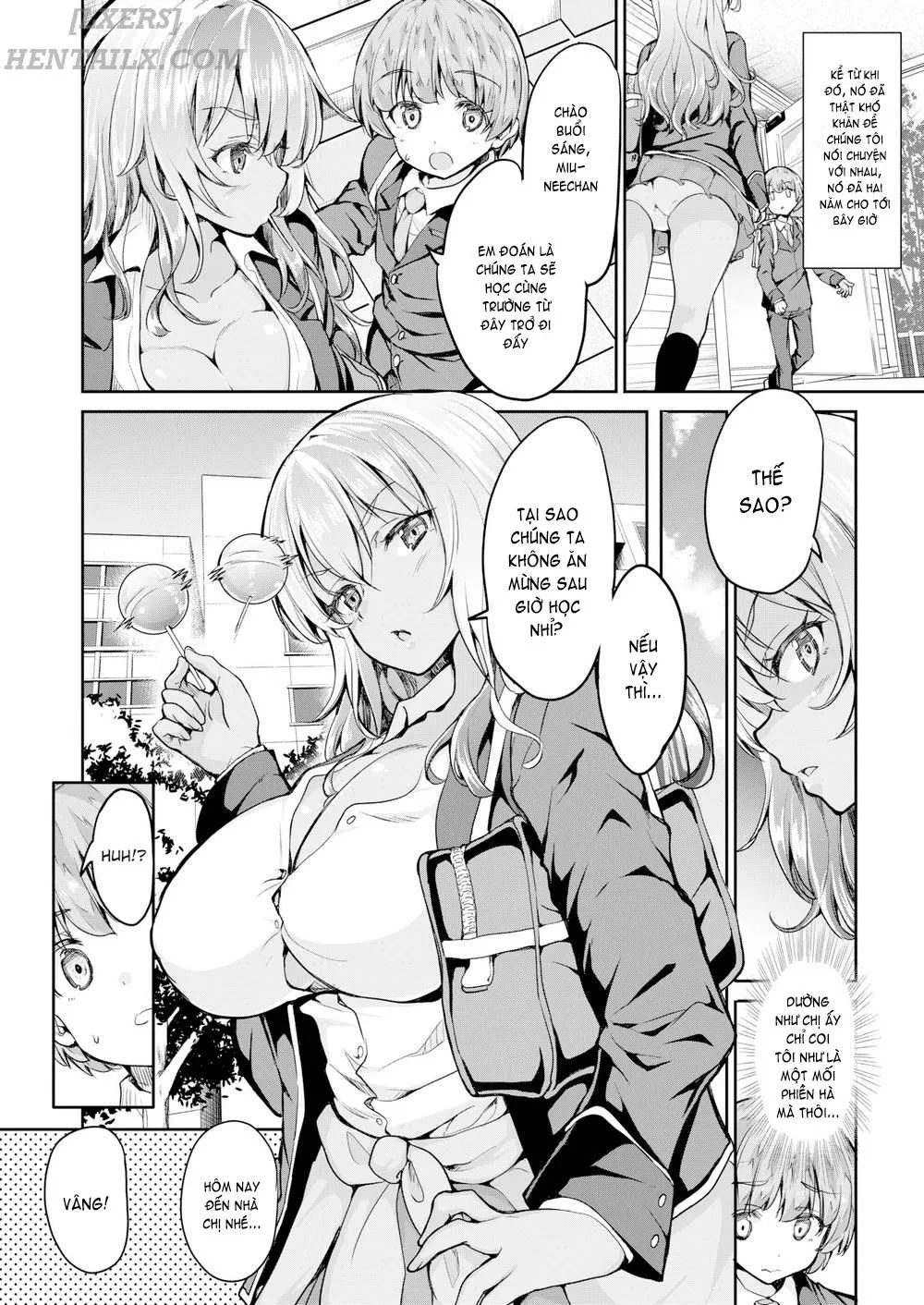HentaiVN.net - Ảnh 5 - This Kogal Wants to Comfort You [Comic X-Eros #65] - Chap 1