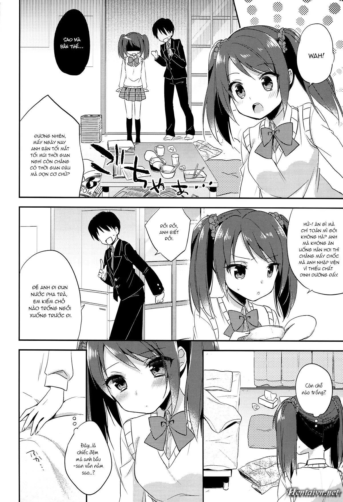 HentaiVN.net - Ảnh 10 - Onnanoko no Kimochi - Chap 1