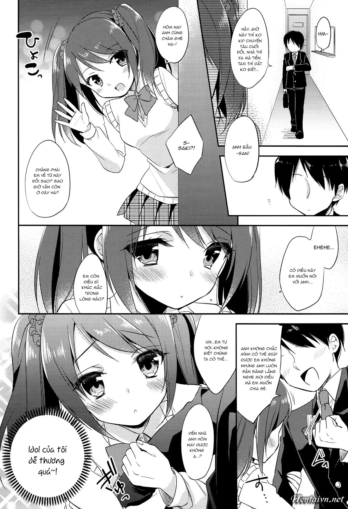HentaiVN.net - Ảnh 8 - Onnanoko no Kimochi - Chap 1