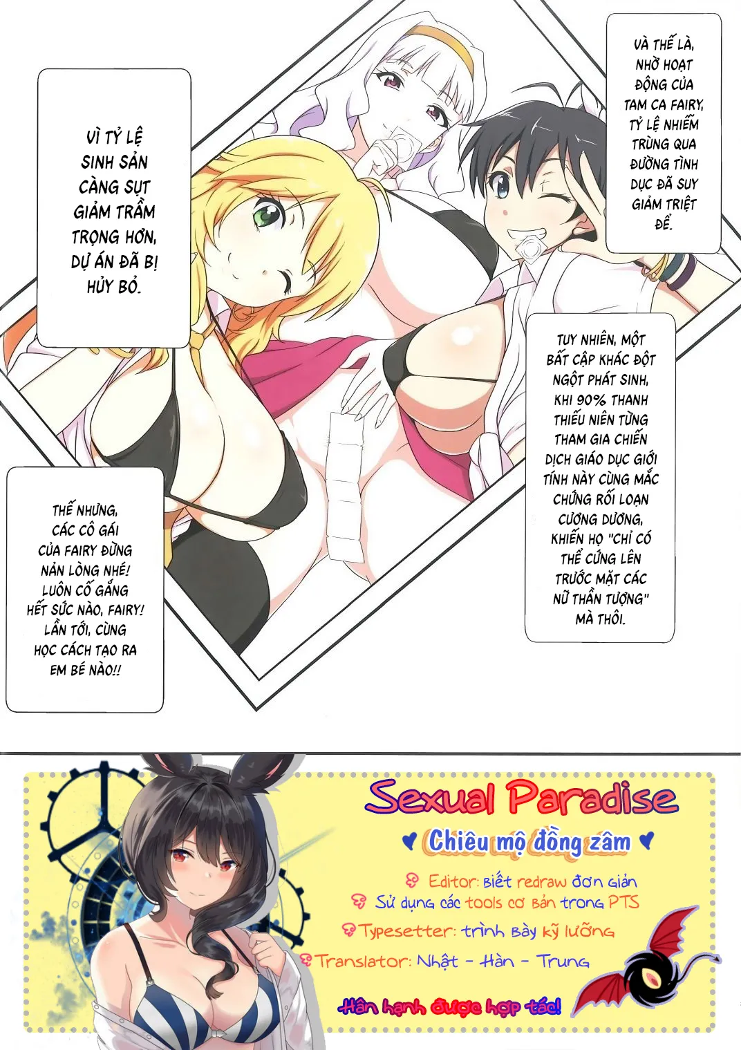 HentaiVN.net - Ảnh 15 - Hướng dẫn đeo bao đúng cách! [Fairy's C♡ck Lecture; Fairy Chinpo Lecture] - Chap 1
