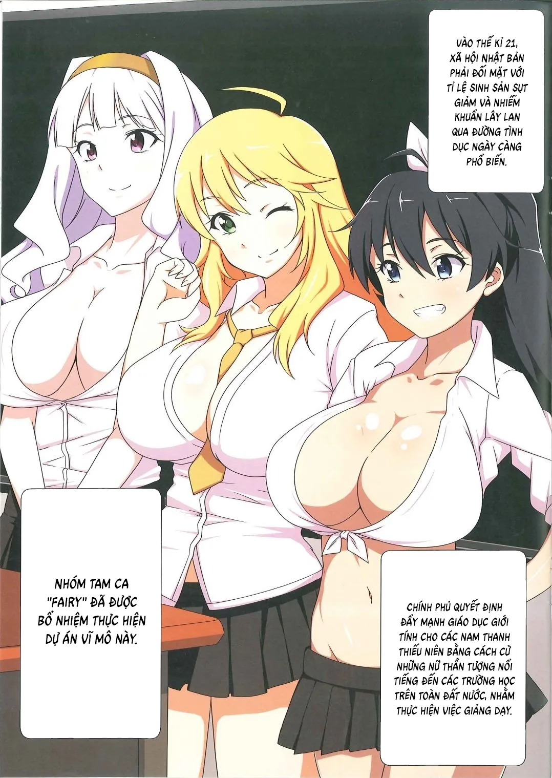 HentaiVN.net - Ảnh 4 - Hướng dẫn đeo bao đúng cách! [Fairy's C♡ck Lecture; Fairy Chinpo Lecture] - Chap 1