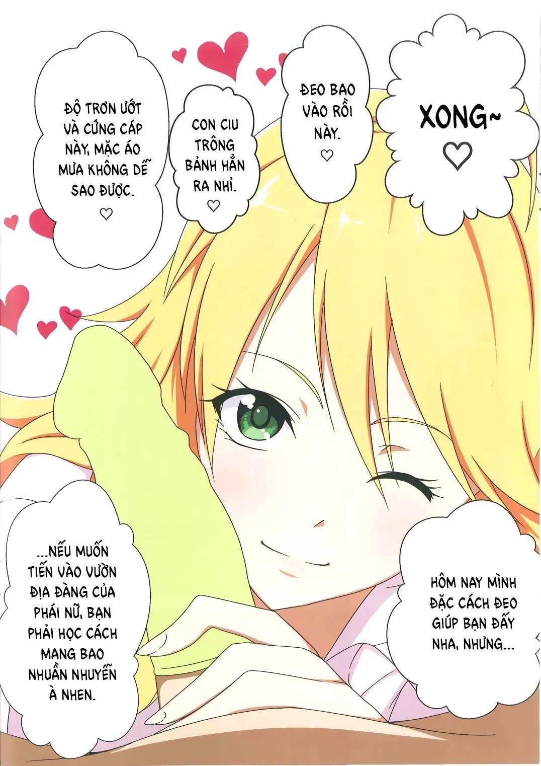 HentaiVN.net - Ảnh 7 - Hướng dẫn đeo bao đúng cách! [Fairy's C♡ck Lecture; Fairy Chinpo Lecture] - Chap 1