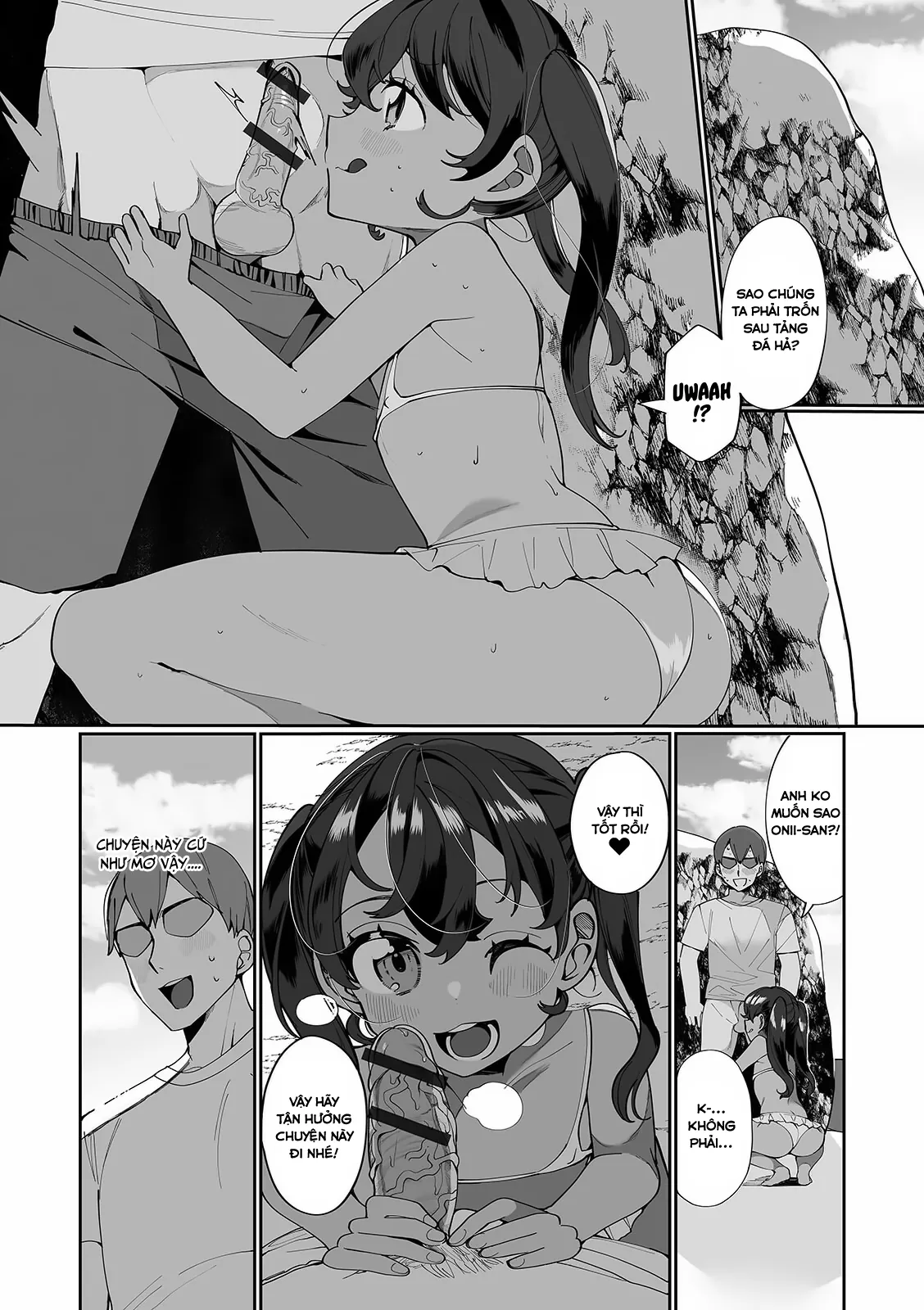 HentaiVN.net - Ảnh 5 - Natsu wa Atsui zo♥ Koi no Kisetsu [Summer is a Hot♥Season for] - Chap 1