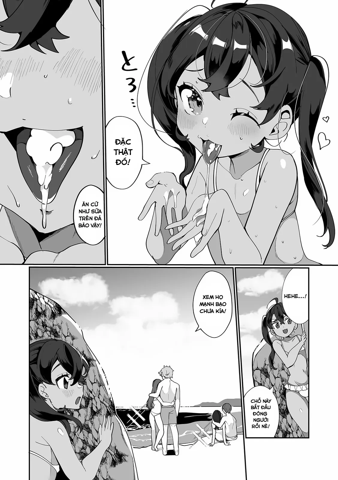 HentaiVN.net - Ảnh 8 - Natsu wa Atsui zo♥ Koi no Kisetsu [Summer is a Hot♥Season for] - Chap 1