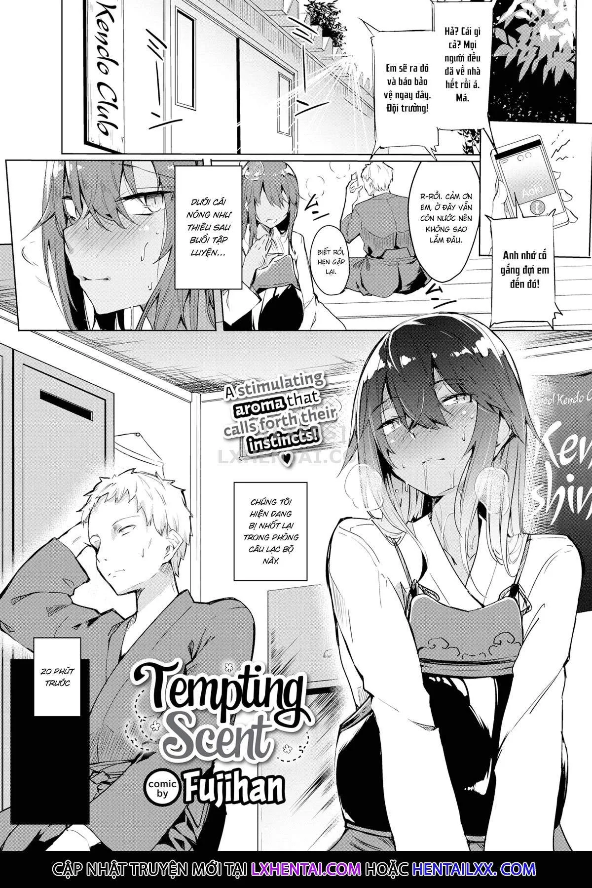 HentaiVN.net - Ảnh 3 - Tempting Scent [Comic Bavel 2021-01] - Chap 1