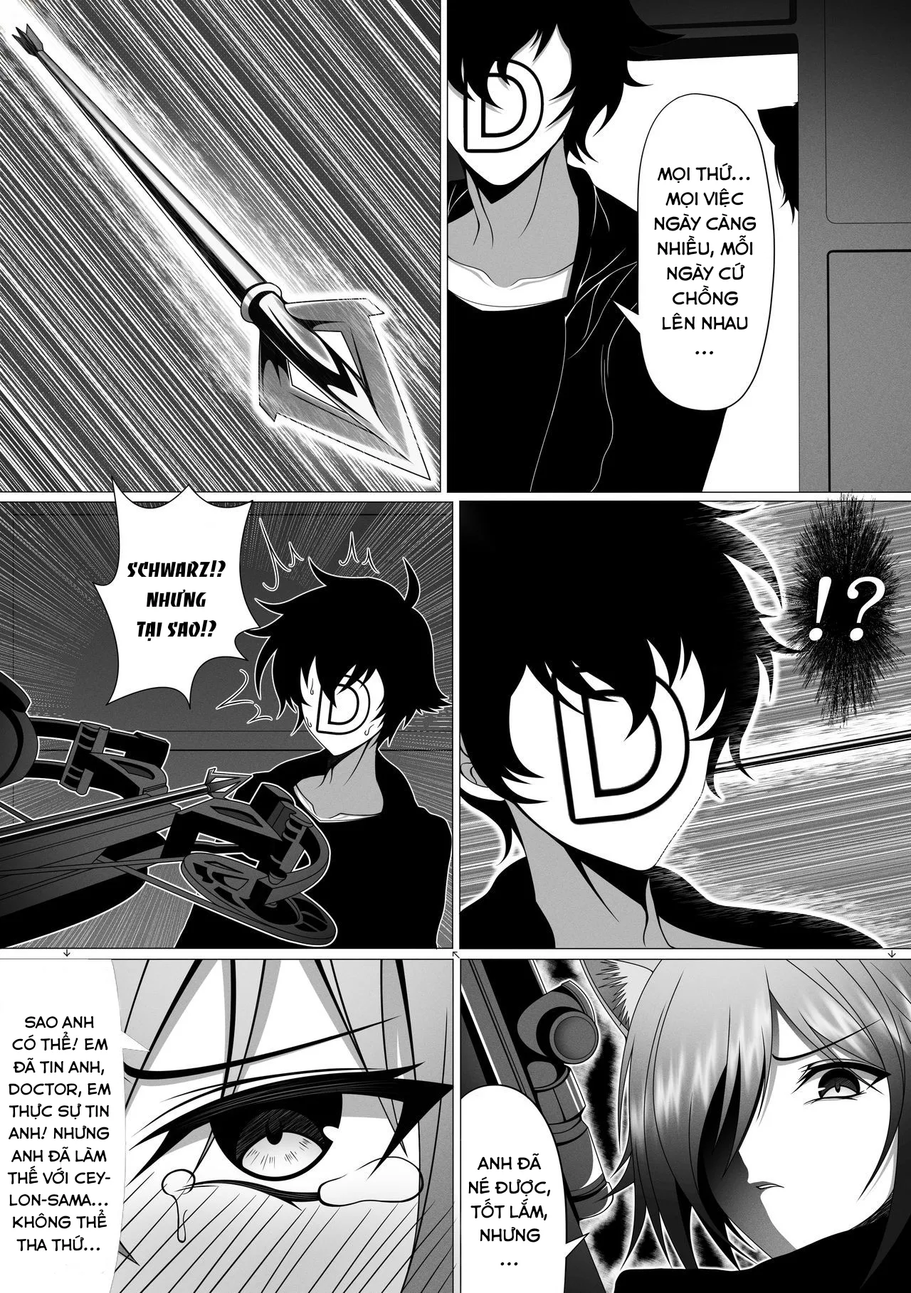 HentaiVN.net - Ảnh 7 - Doctor×Ceylon×Schwarz (Arknights) - Chap 1