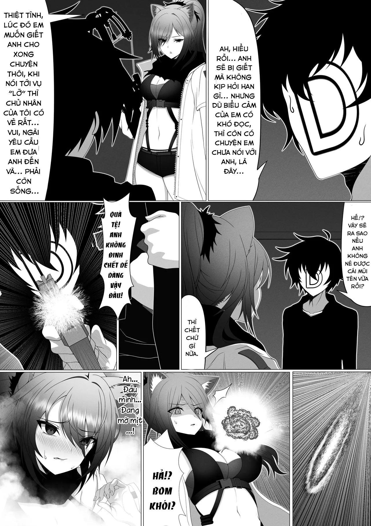HentaiVN.net - Ảnh 8 - Doctor×Ceylon×Schwarz (Arknights) - Chap 1