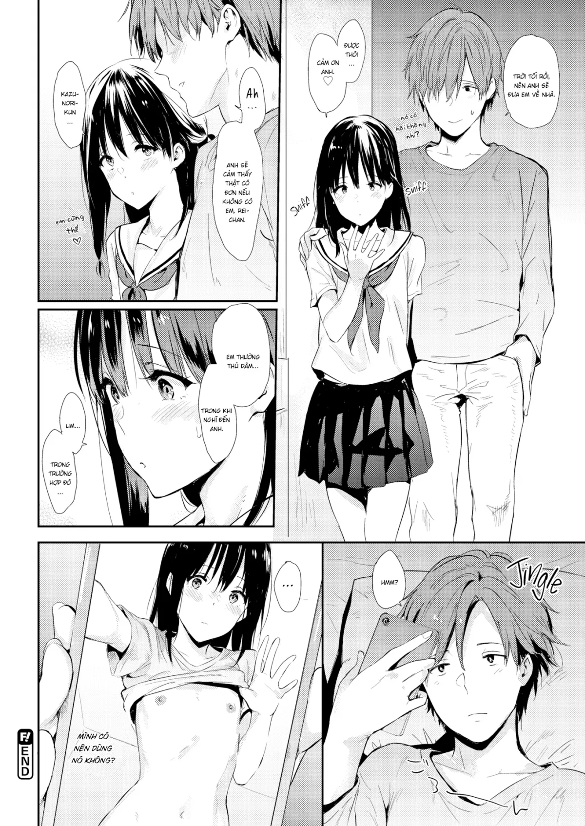 HentaiVN.net - Ảnh 22 - With My Younger Girlfriend - Chap 1