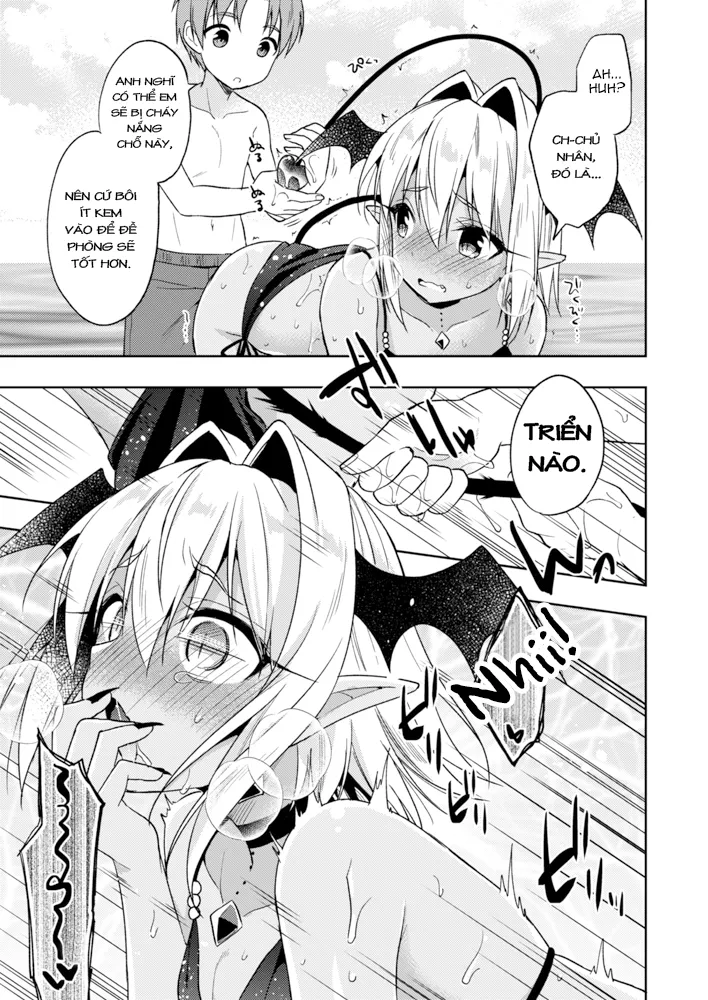 HentaiVN.net - Ảnh 8 - Shounen Succubus [Natsu no Umi Hen] - Chap 1