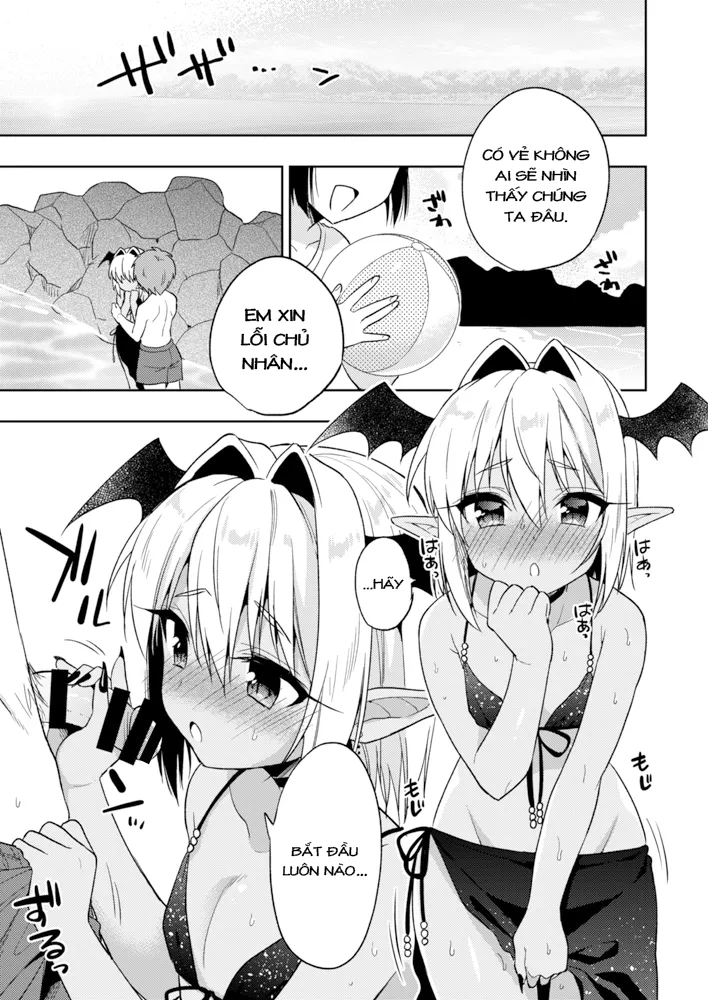 HentaiVN.net - Ảnh 3 - Shounen Succubus [Natsu no Umi Hen] - Chap 1