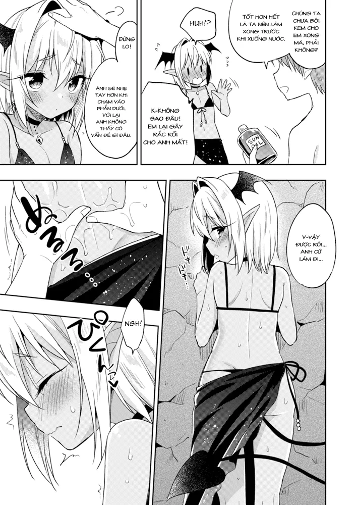 HentaiVN.net - Ảnh 6 - Shounen Succubus [Natsu no Umi Hen] - Chap 1