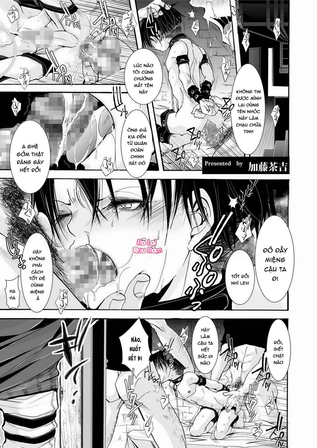 HentaiVN.net - Ảnh 2 - リヴァイ調教録 - Chap 1