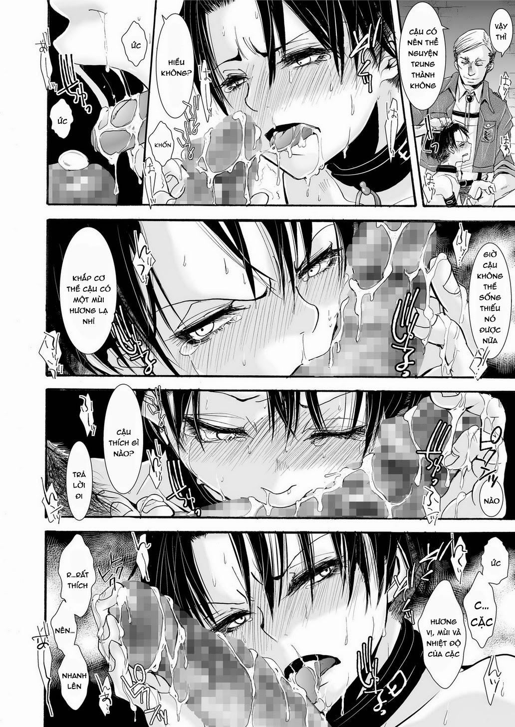 HentaiVN.net - Ảnh 13 - リヴァイ調教録 - Chap 1