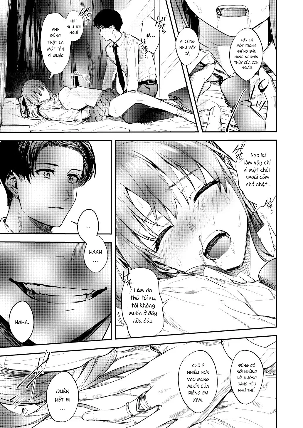 HentaiVN.net - Ảnh 20 - JK ni Gero Hakasetari Rape shitari suru Hon - Chap 1