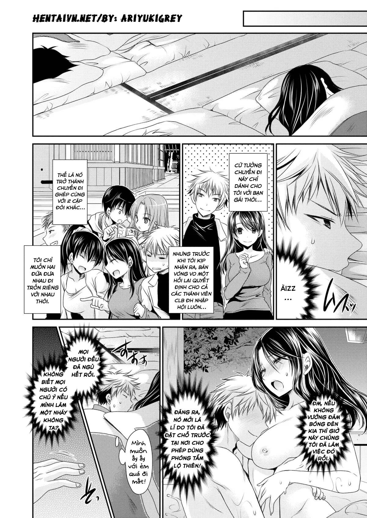 HentaiVN.net - Ảnh 3 - Fooling around in Darkness - Chap 1