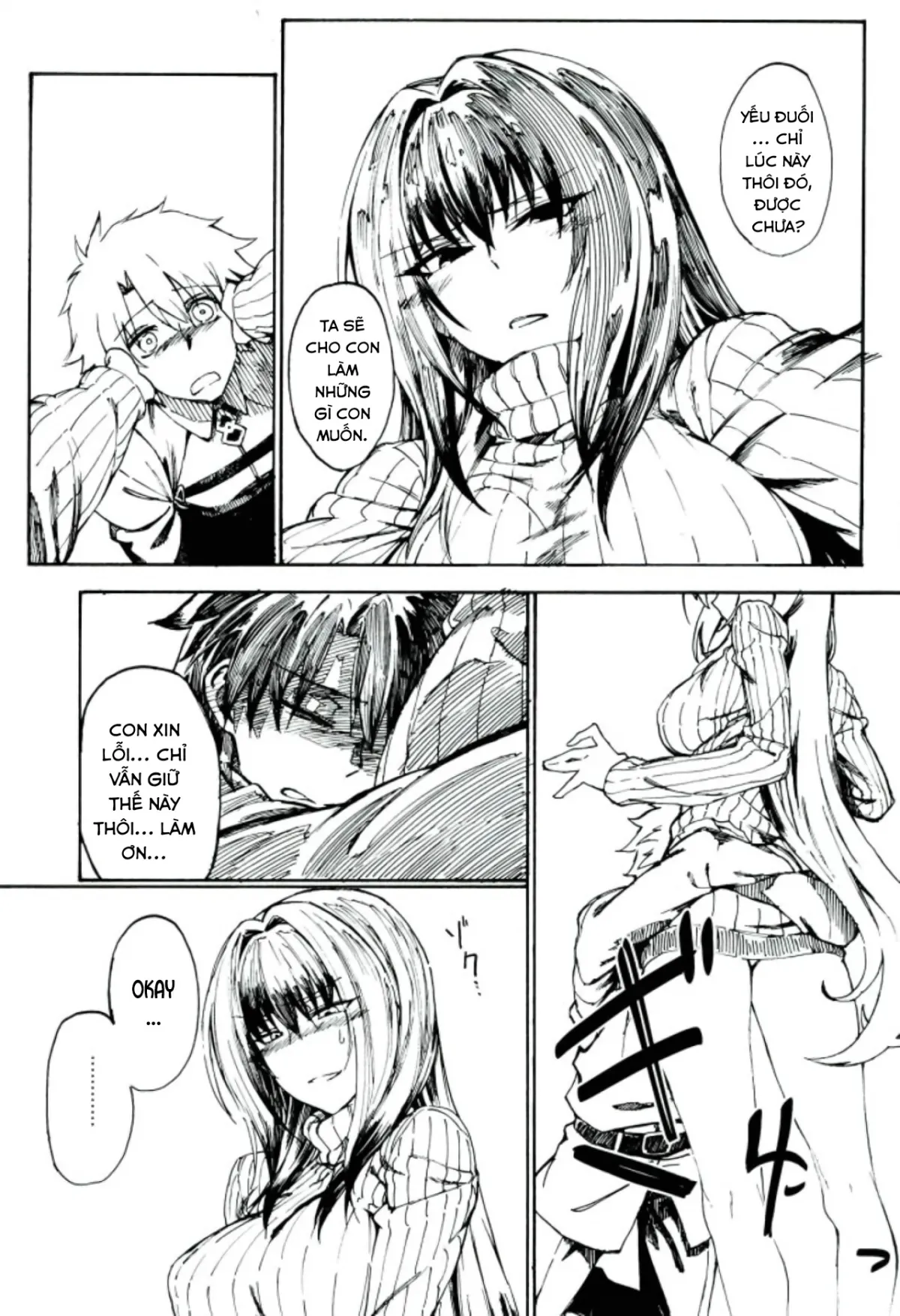 HentaiVN.net - Ảnh 5 - Amayaka Shishou Zenpen [甘やか師匠 前編] - Chap 1