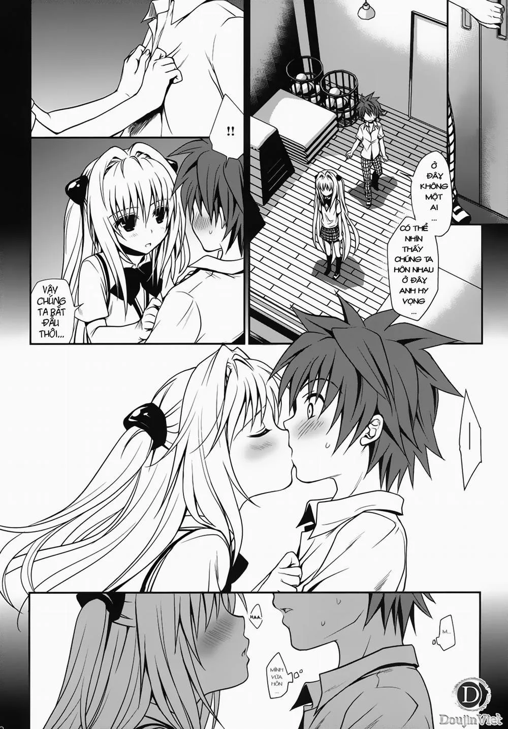 HentaiVN.net - Ảnh 6 - Shiro Yami-chan (To Love-Ru) - Chap 1