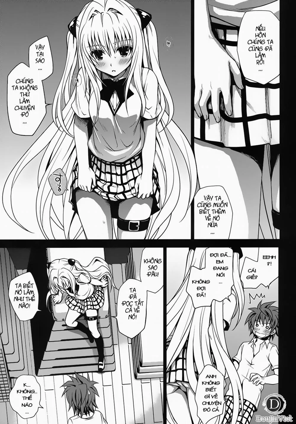 HentaiVN.net - Ảnh 8 - Shiro Yami-chan (To Love-Ru) - Chap 1