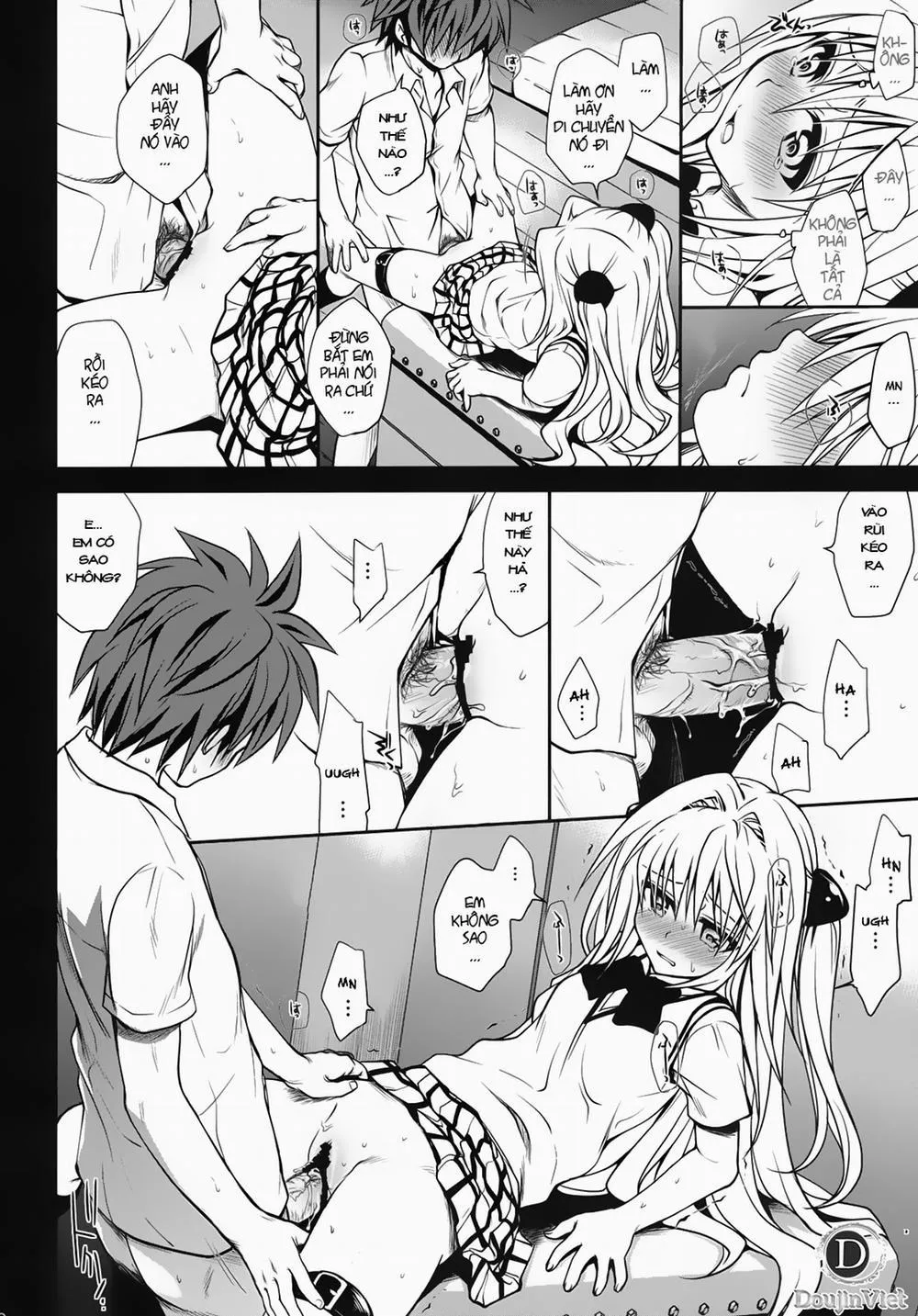 HentaiVN.net - Ảnh 12 - Shiro Yami-chan (To Love-Ru) - Chap 1