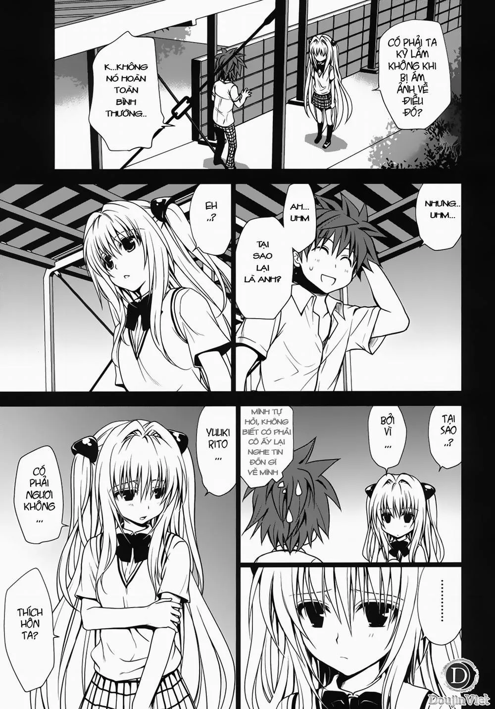 HentaiVN.net - Ảnh 3 - Shiro Yami-chan (To Love-Ru) - Chap 1