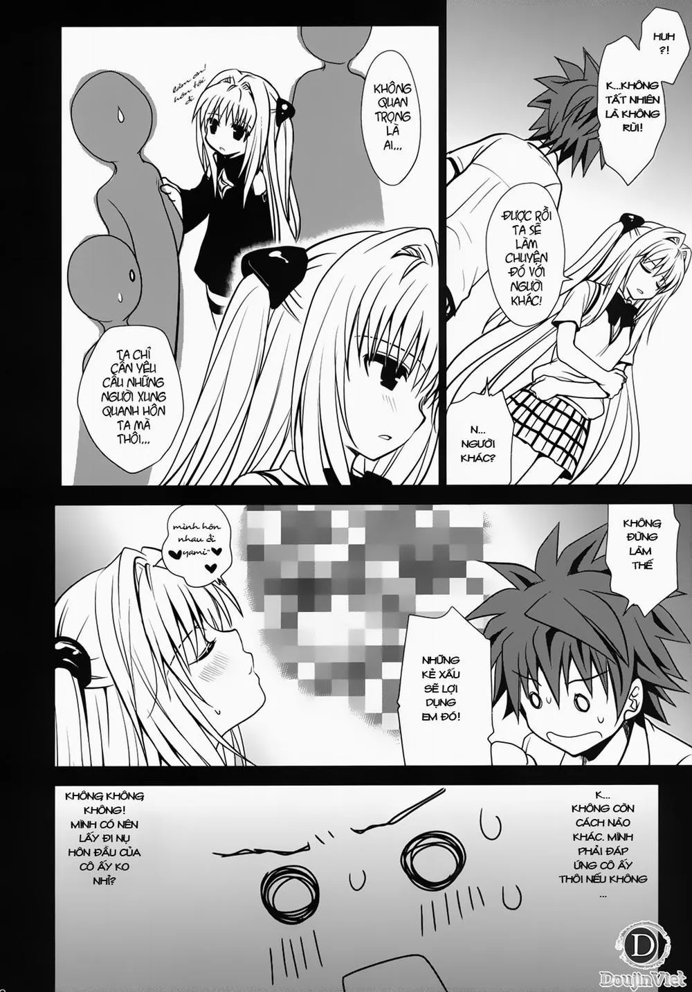 HentaiVN.net - Ảnh 4 - Shiro Yami-chan (To Love-Ru) - Chap 1
