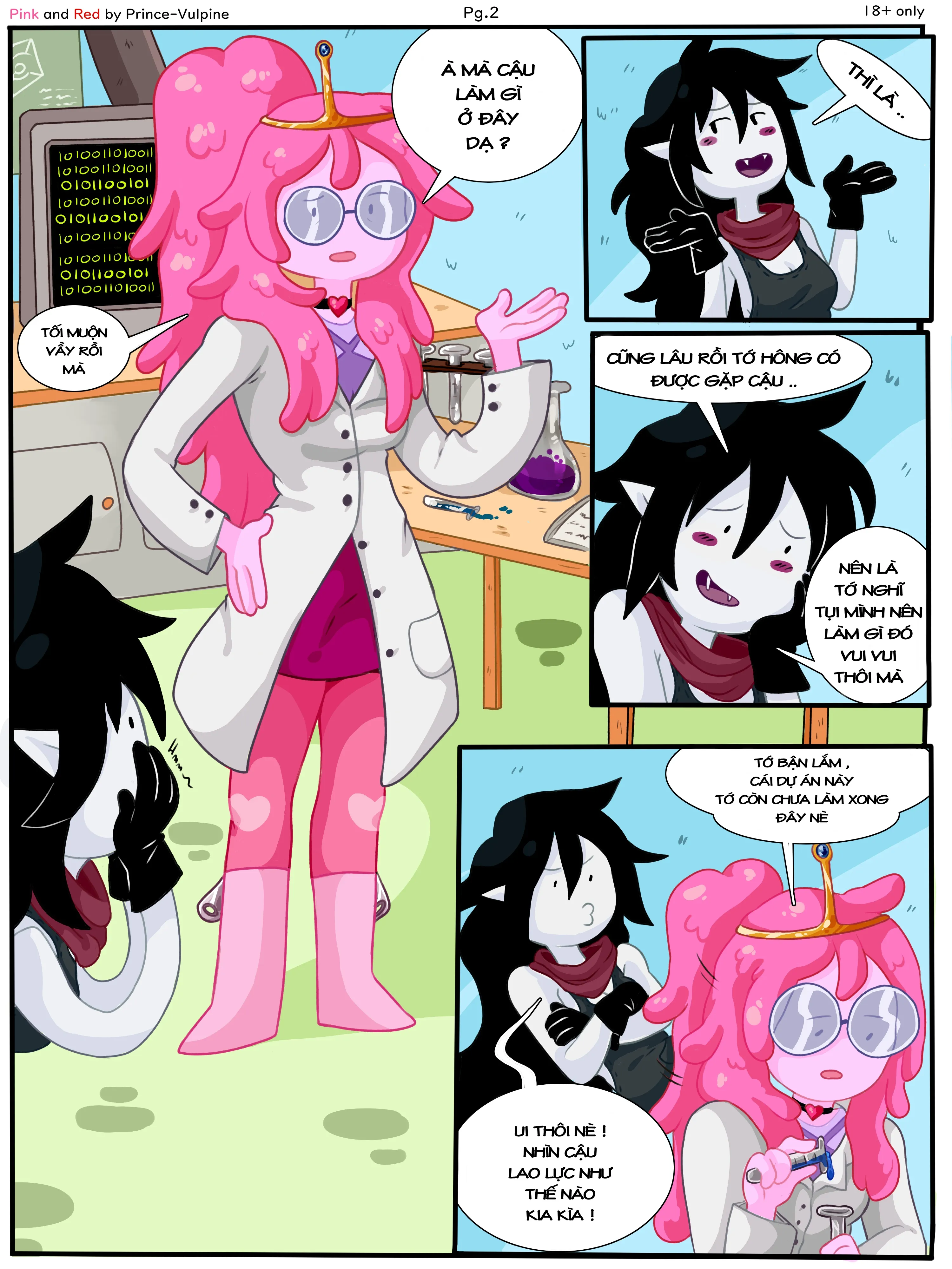 HentaiVN.net - Ảnh 4 - Pink and Red - Chap 1