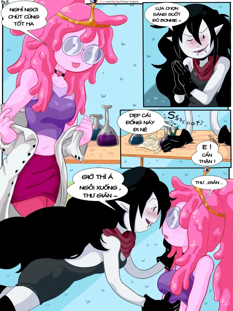 HentaiVN.net - Ảnh 6 - Pink and Red - Chap 1