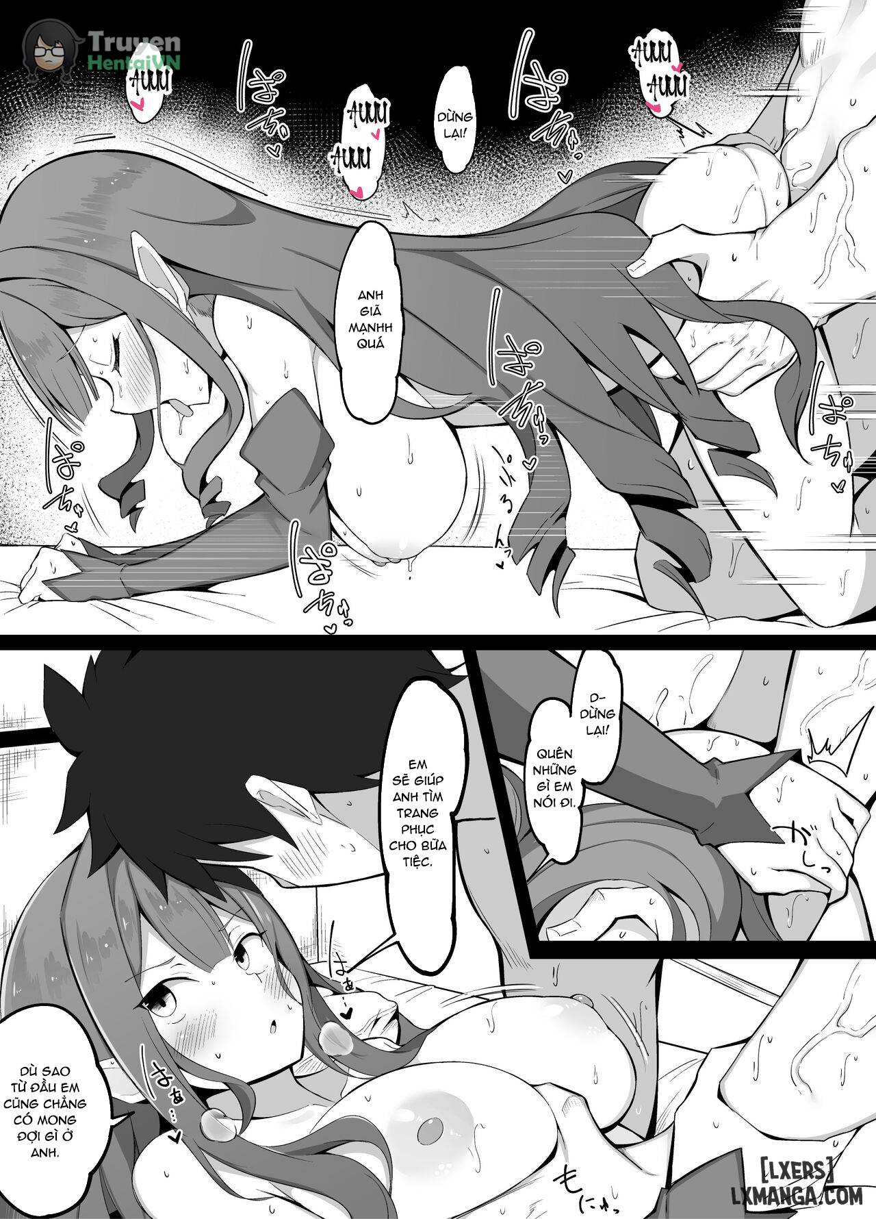 HentaiVN.net - Ảnh 5 - Master no Furete wa Ikenai Bubun o Ijitte shimau Baobhan Sith - Chap 1