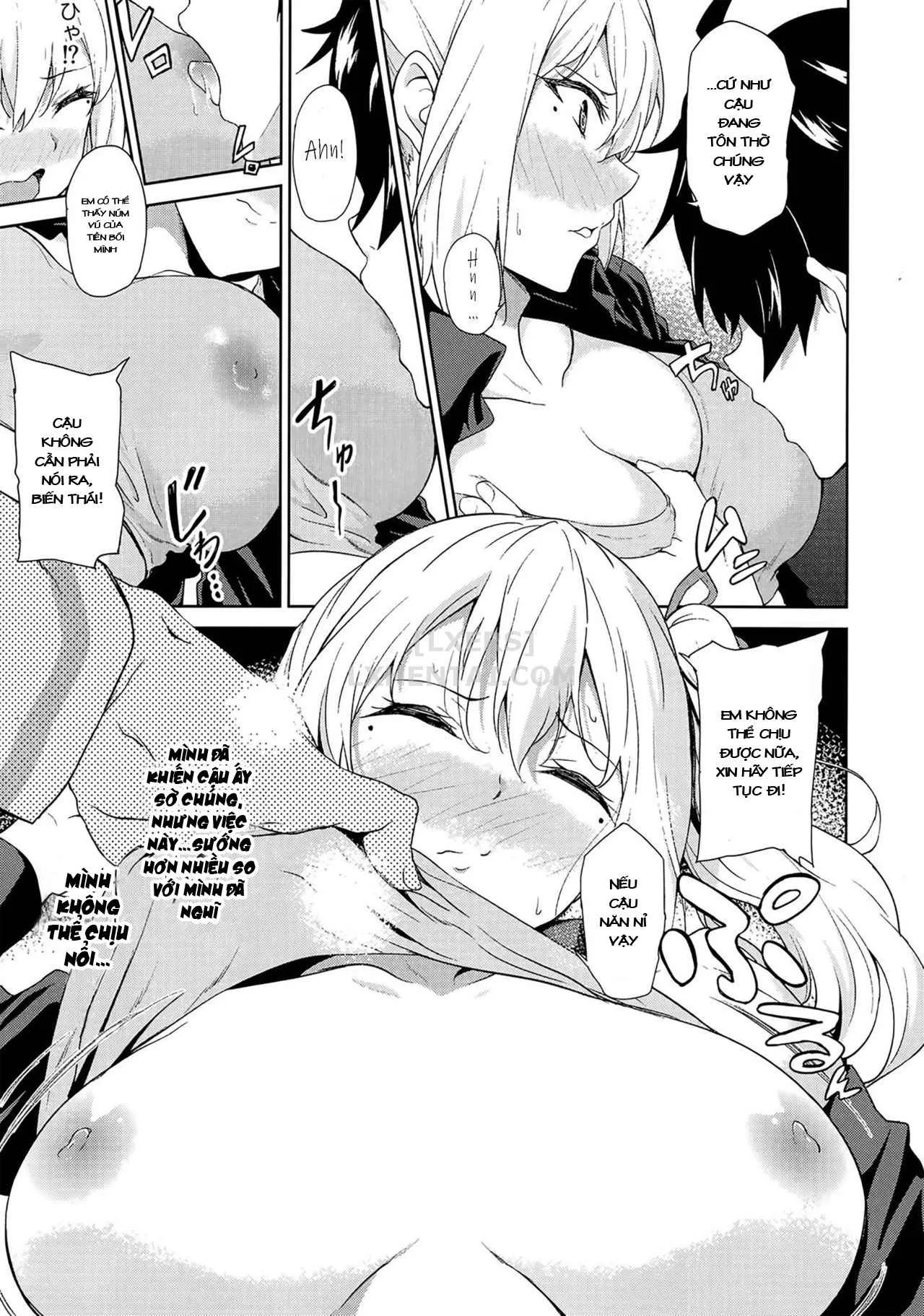 HentaiVN.net - Ảnh 11 - Tankoushoku No Jealousy - World - Chap 1
