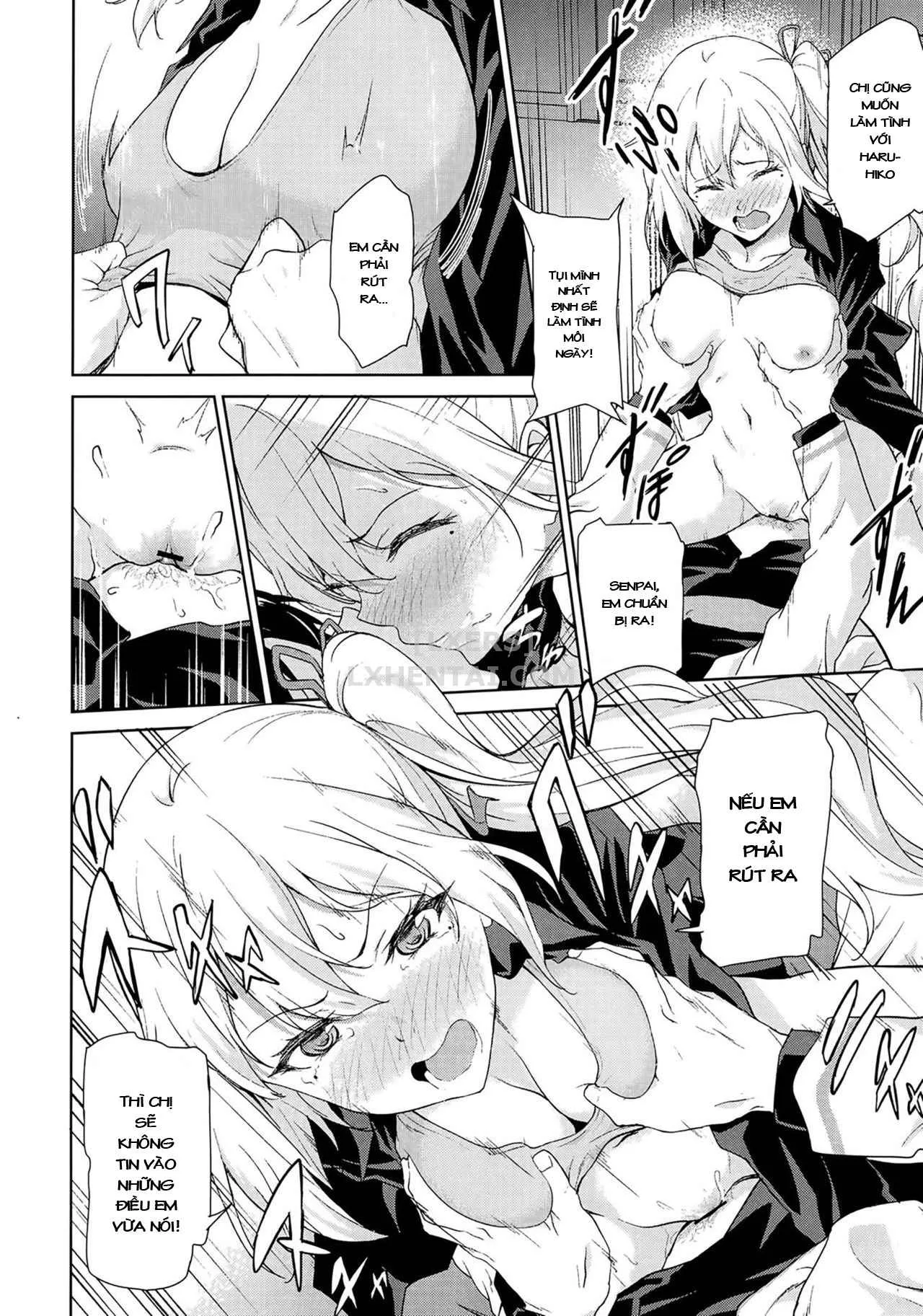 HentaiVN.net - Ảnh 20 - Tankoushoku No Jealousy - World - Chap 1