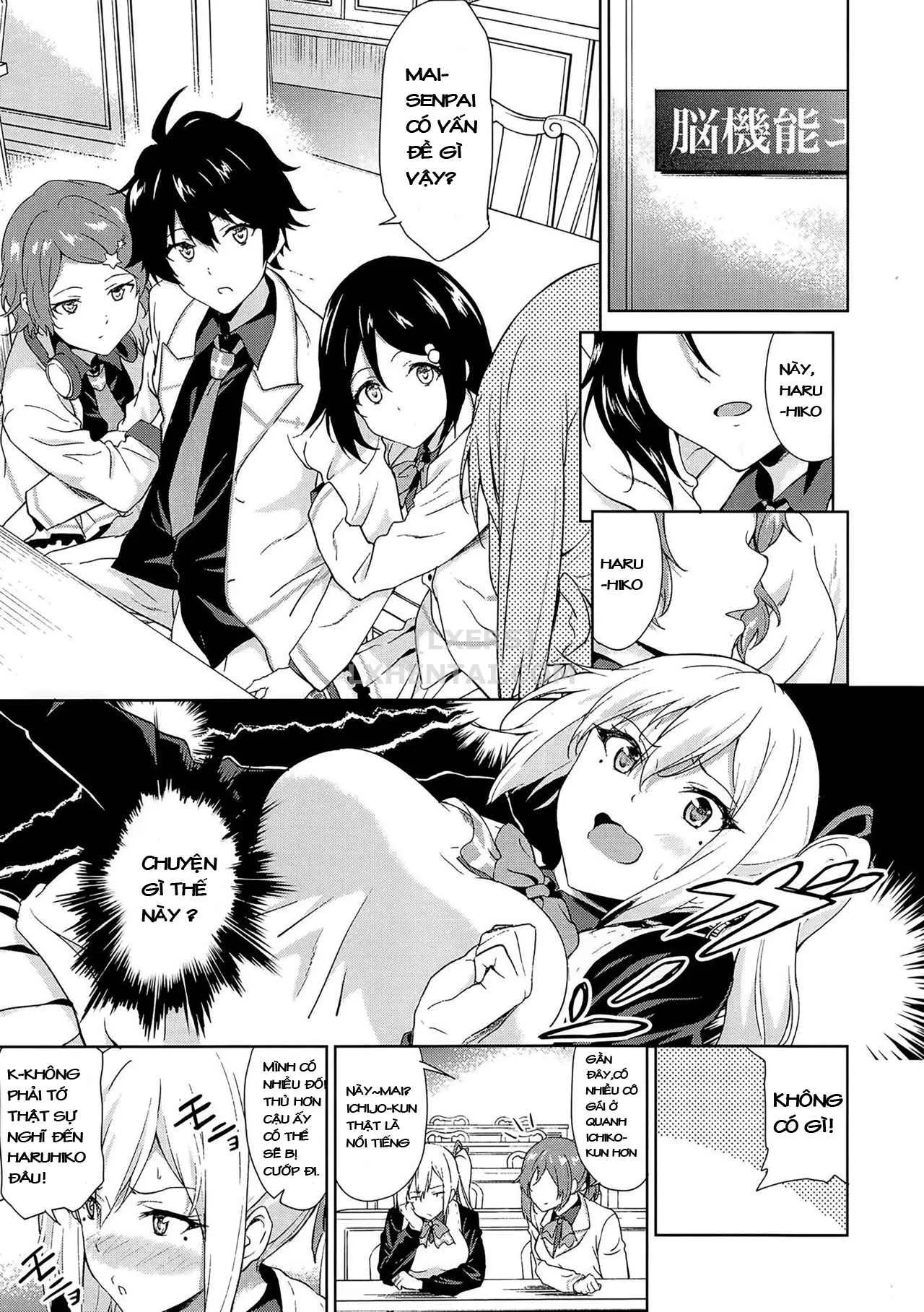HentaiVN.net - Ảnh 5 - Tankoushoku No Jealousy - World - Chap 1