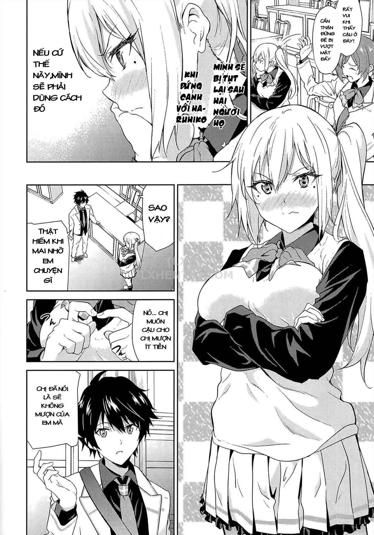 HentaiVN.net - Ảnh 6 - Tankoushoku No Jealousy - World - Chap 1